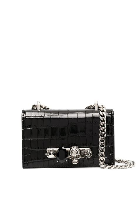 Alexander mcqueen 2025 crocodile bag